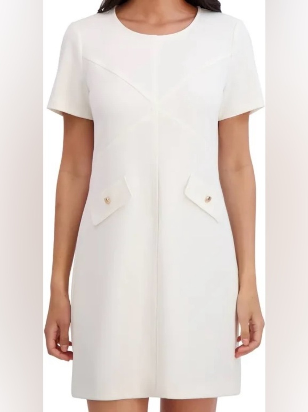 London Times Women's Short-Sleeve
Mini Dress